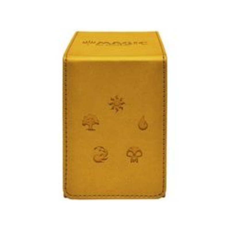 Ultra Pro - Magic The Gathering - Alcove Flip Box Gold Deck Box