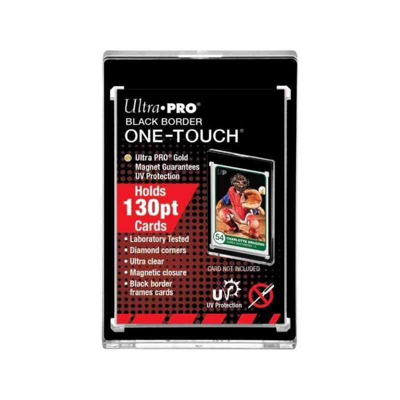 Ultra Pro - Magnetized One Touch - Black Border - 130pt
