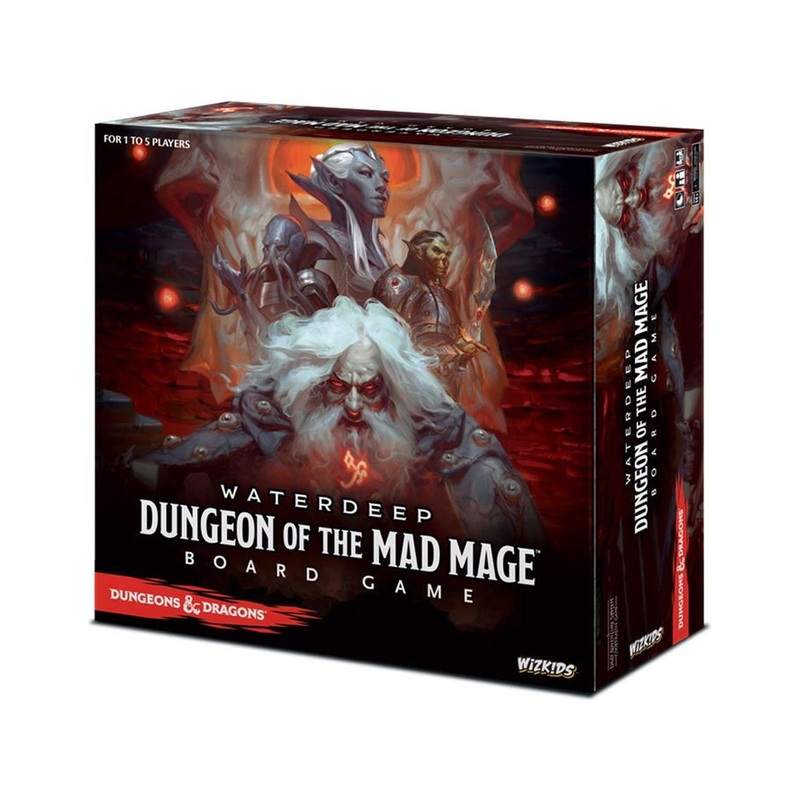 Wizards of the Coast - Dungeons and Dragons - Waterdeep Dungeon Of The Mad Mage - Standard Board Game