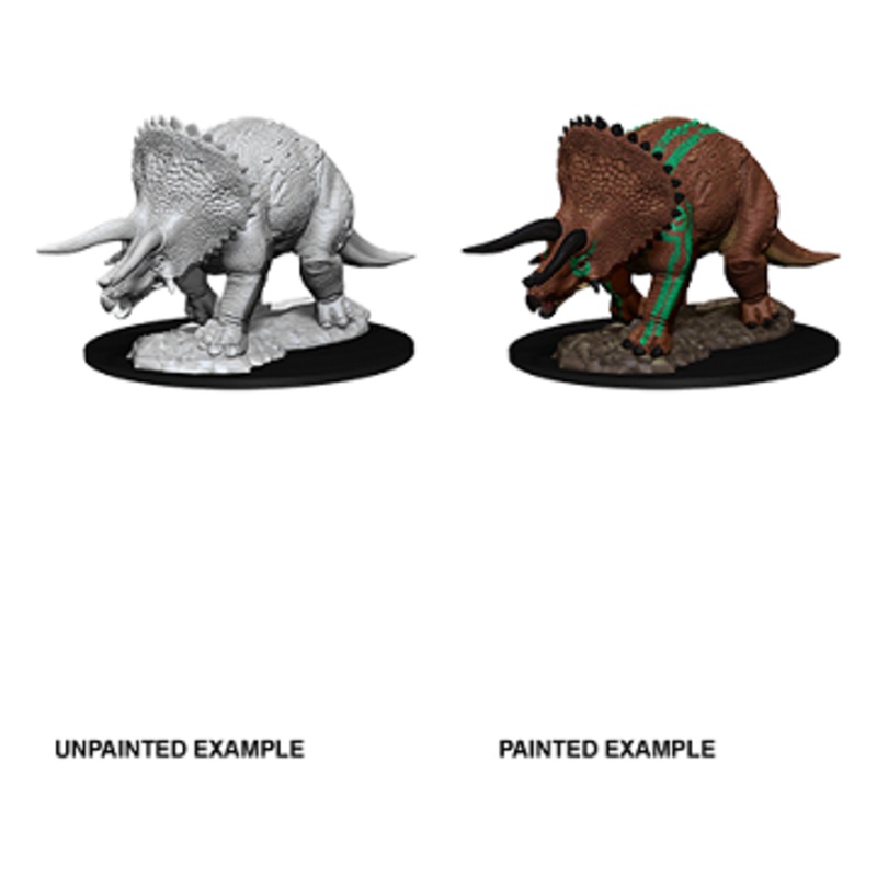 Wizkids - Dungeons and Dragons -  Nolzurs Marvellous Miniatures - Triceratops - 73533