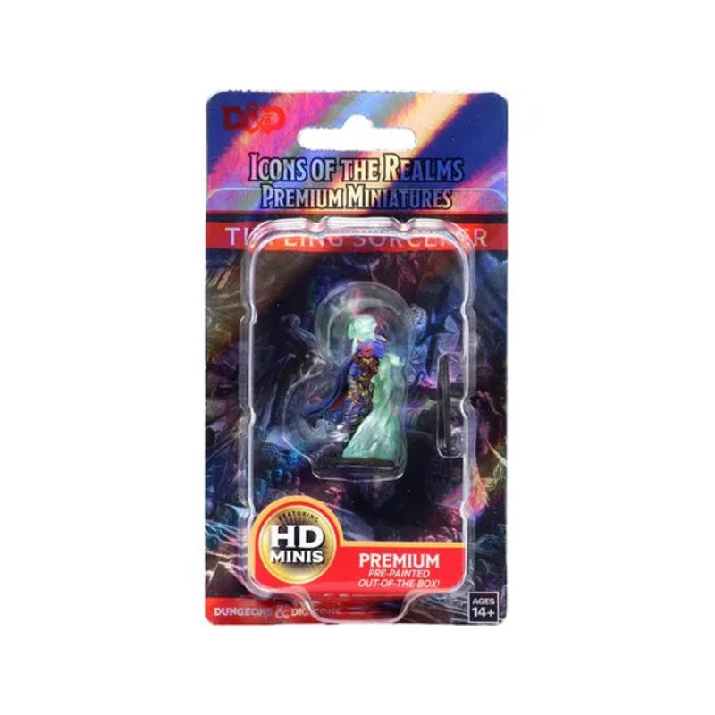 Wizkids - Dungeons and Dragons - Premium Miniatures - Female Tiefling Sorcerer - 73818