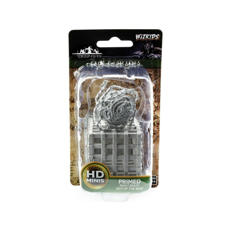 Wizkids - Dungeons and Dragons - Unpainted Miniature - Deep Cuts - Case and Chains - 73419