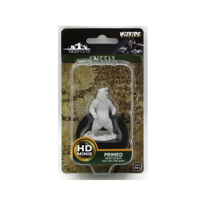 Wizkids - Dungeons and Dragons - Unpainted Miniature - Deep Cuts - Grizzly - 73551