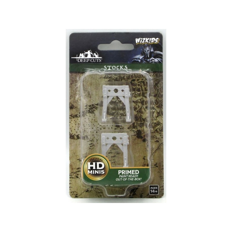 Wizkids - Dungeons and Dragons - Unpainted Miniature - Deep Cuts - Stocks - 73421