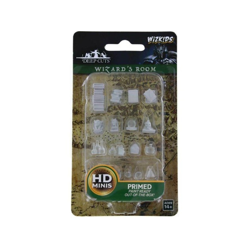 Wizkids - Dungeons and Dragons - Unpainted Miniature - Deep Cuts - Wizards Room - 73364