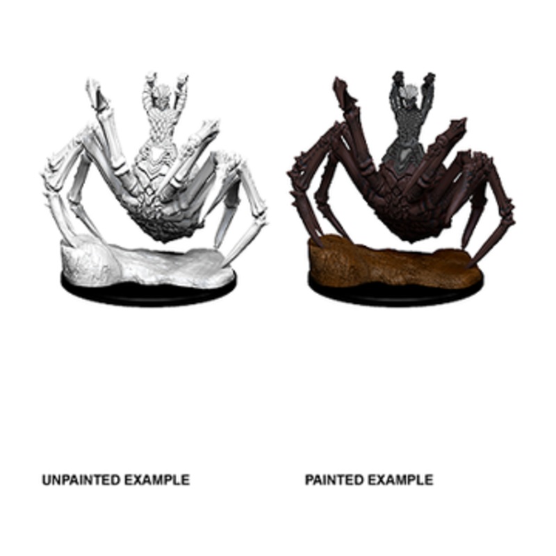 Wizkids - Dungeons and Dragons - Unpainted Miniatures - Nolzurs Marvelous Miniatures - Drider - 73844