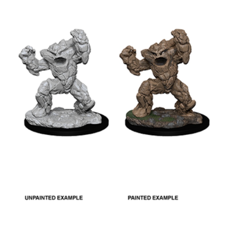 Wizkids - Dungeons and Dragons - Unpainted Miniatures - Nolzurs Marvelous Miniatures - Earth Elemental - 73848