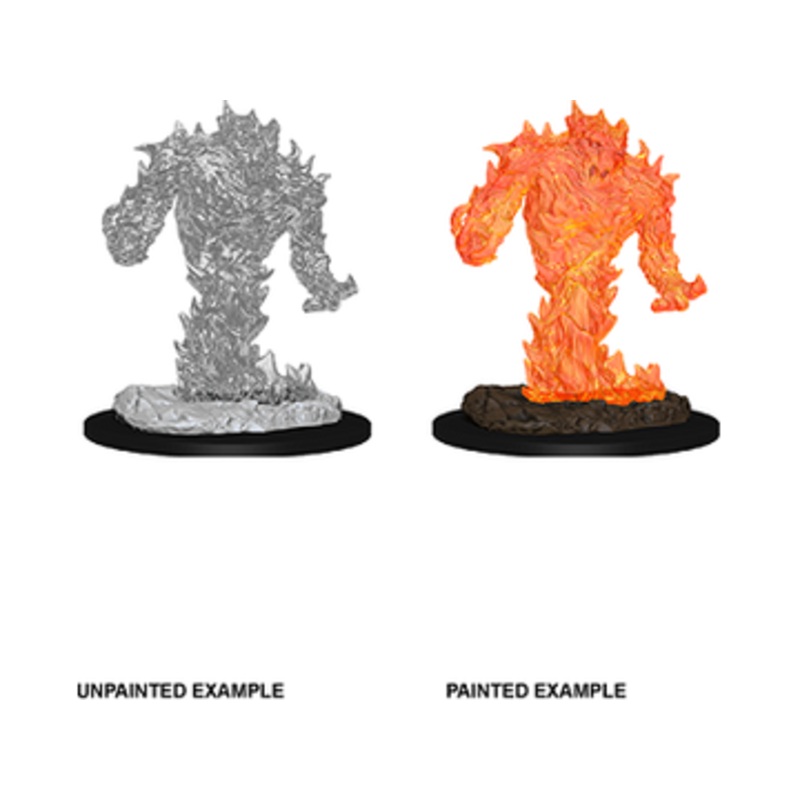 Wizkids - Dungeons and Dragons - Unpainted Miniatures - Nolzurs Marvelous Miniatures - Fire Elemental - 73847