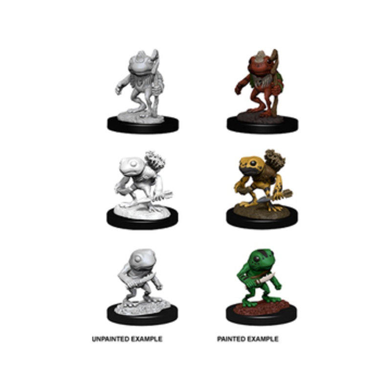 Wizkids - Dungeons and Dragons - Unpainted Miniatures - Nolzurs Marvelous Miniatures - Grung - 73845