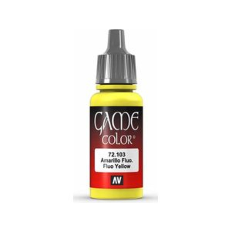 Acrylicos Vallejo - Fluorescent Yellow  - 72 103