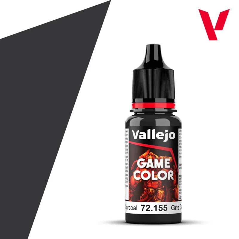 Acrylicos Vallejo - Heavy Charcoal - 72 155