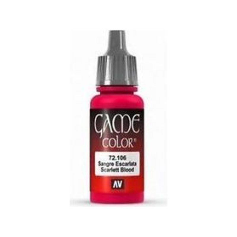 Acrylicos Vallejo - Scarlett Blood - 72 106