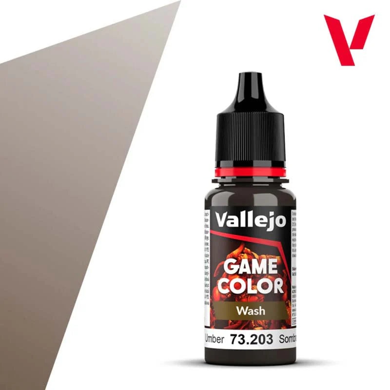 Acrylicos Vallejo - Umber Wash - 73 203