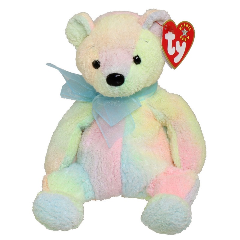 TY Beanie Baby - Mellow the Ty-Dyed Bear
