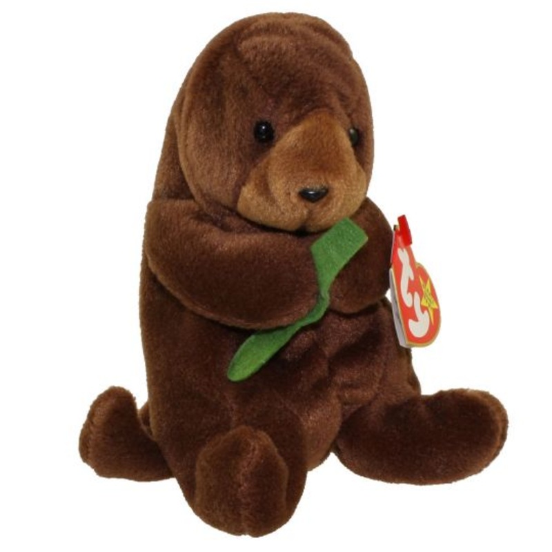 TY Beanie Baby - Seaweed the Otter