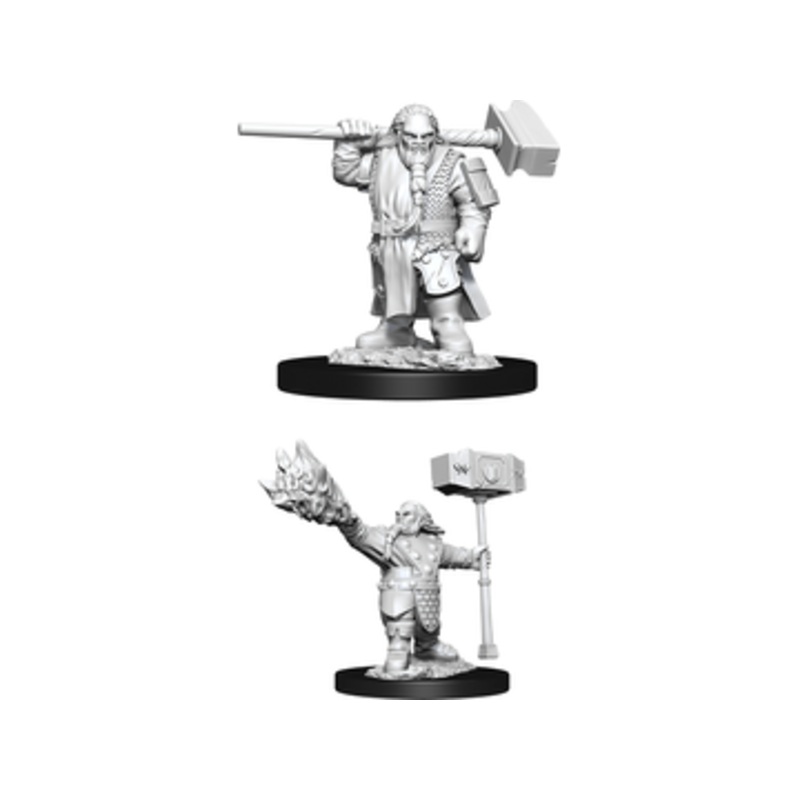 Wizkids - Dungeons and Dragons - Nolzurs Marvellous Miniatures - Male Dwarf Cleric - 90003