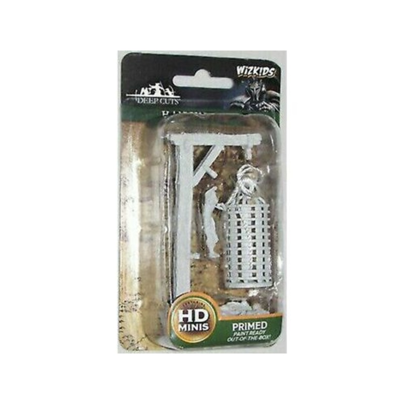 Wizkids - Unpainted Miniatures - Deep Cuts - Hanging Cage - 73874