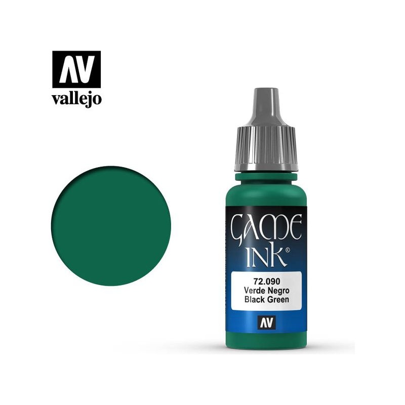 Acrylicos Vallejo - Black Green - 72 090