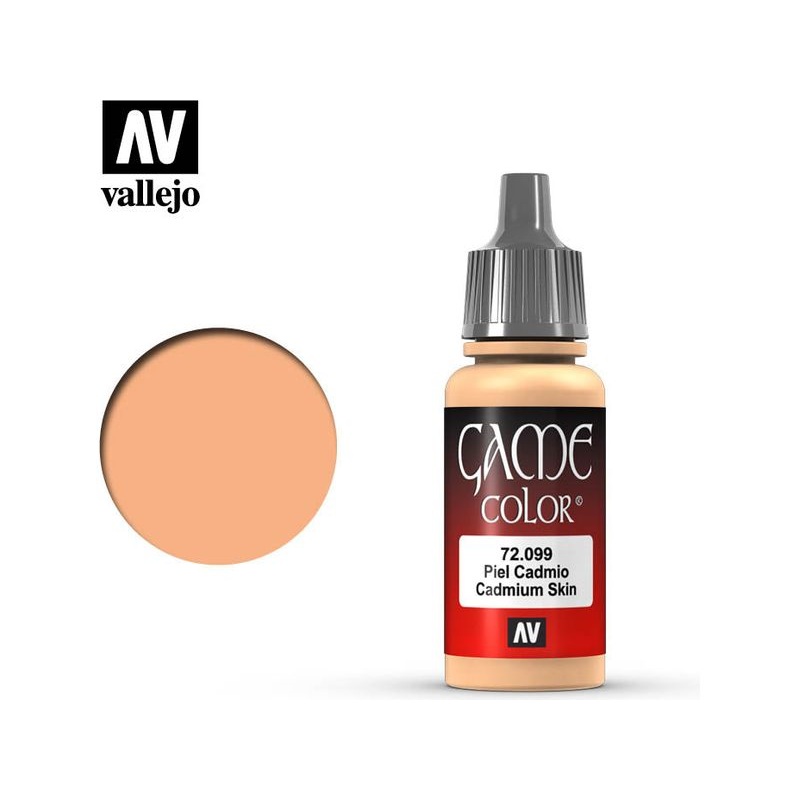 Acrylicos Vallejo - Cadmium Skin - 72 099