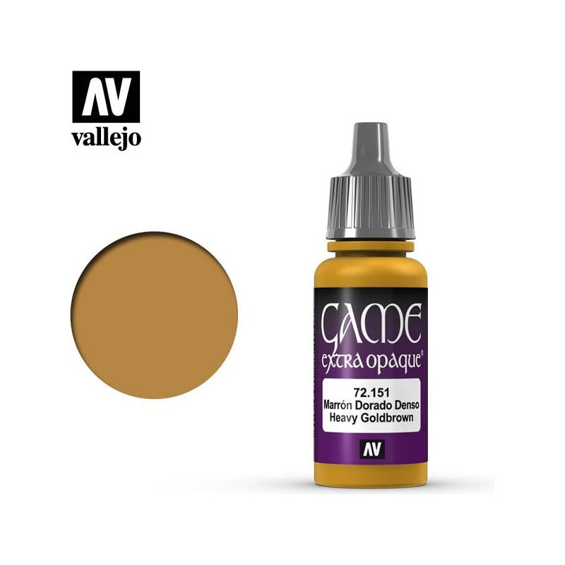 Acrylicos Vallejo - Heavy Gold Brown - 72 151