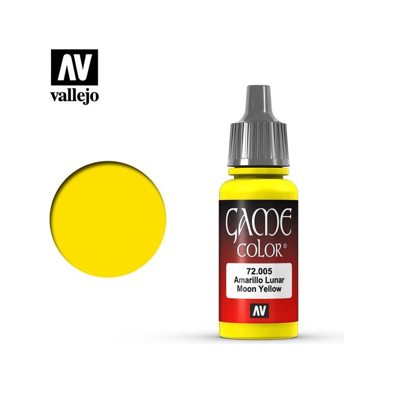 Acrylicos Vallejo - Moon Yellow - 72 005