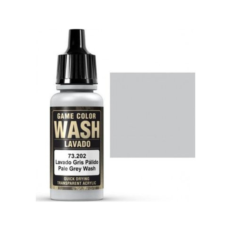 Acrylicos Vallejo - Pale Grey - 73 202
