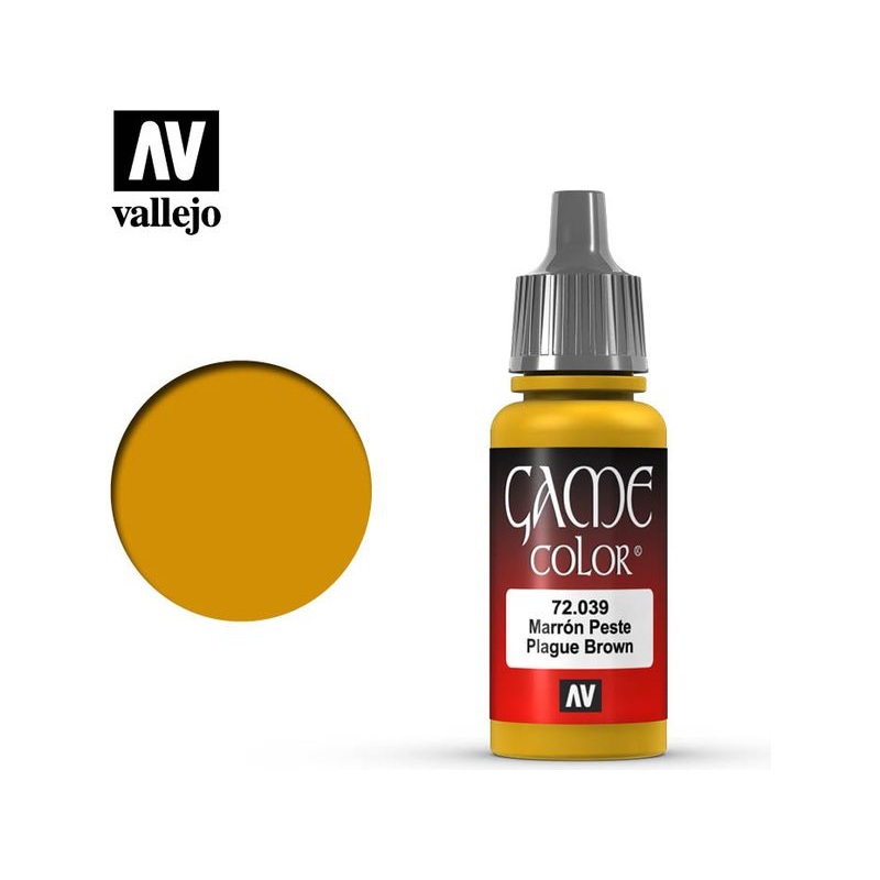 Acrylicos Vallejo - Plague Brown - 72 039
