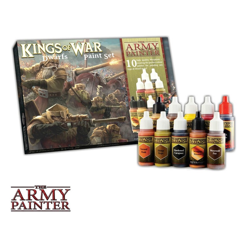 Army Painter - Kings of War Dwarfs - Paint Set