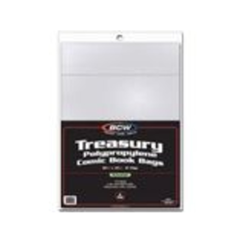 BCW - Treasury Comic Book Bags - 2 Mil - Package of 100