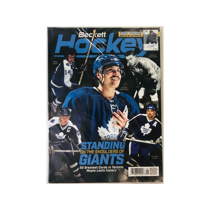 Beckett - Hockey Price Guide - August 2020 - Vol 32 -  No. 8