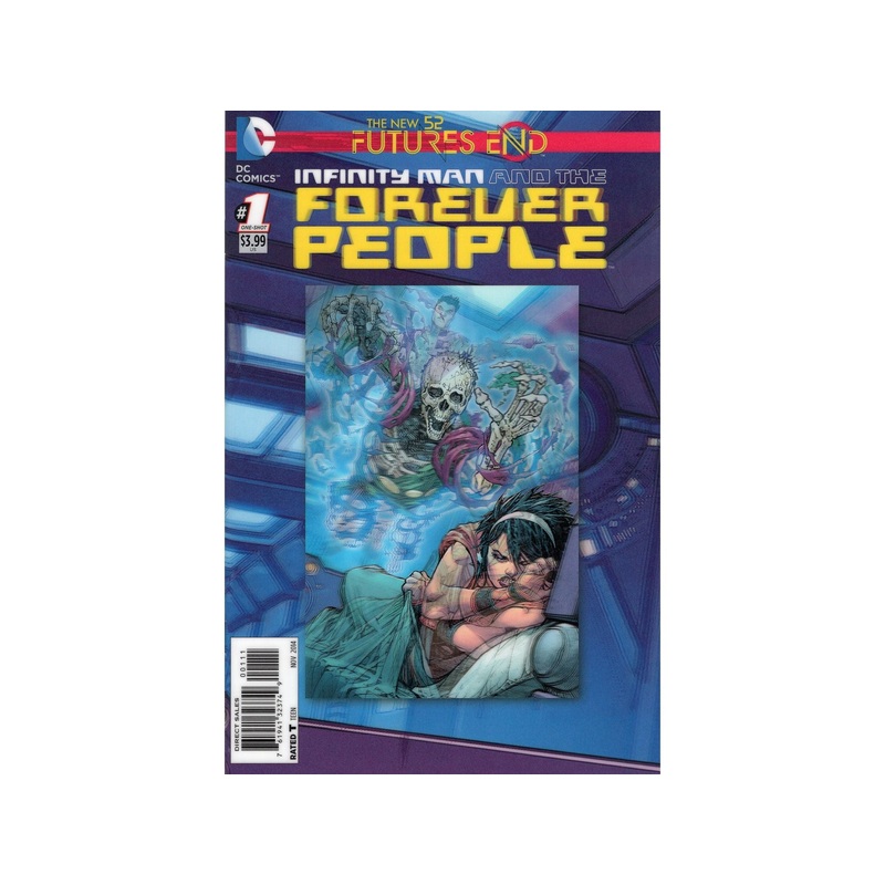 DC Comics - THE NEW 52 FUTURES END INFINITY MAN AND THE FOREVER PEOPLE 1 - 3D Cover