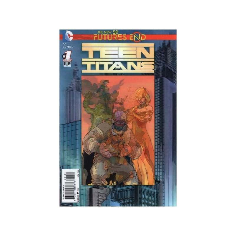 DC Comics - THE NEW 52 FUTURES END TEEN TITANS 1 - 3D Cover