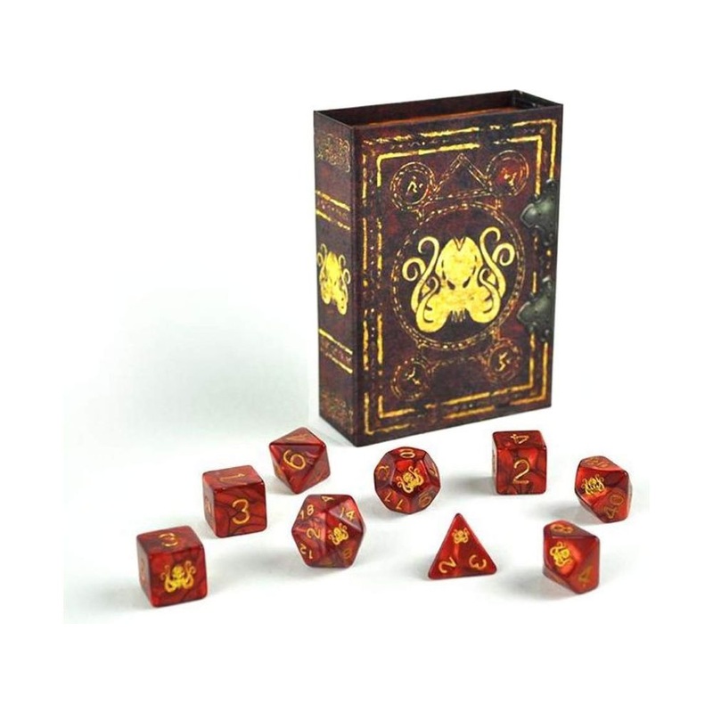 Elder Dice - Cthulhu - Polyhedral Dice Set of 9