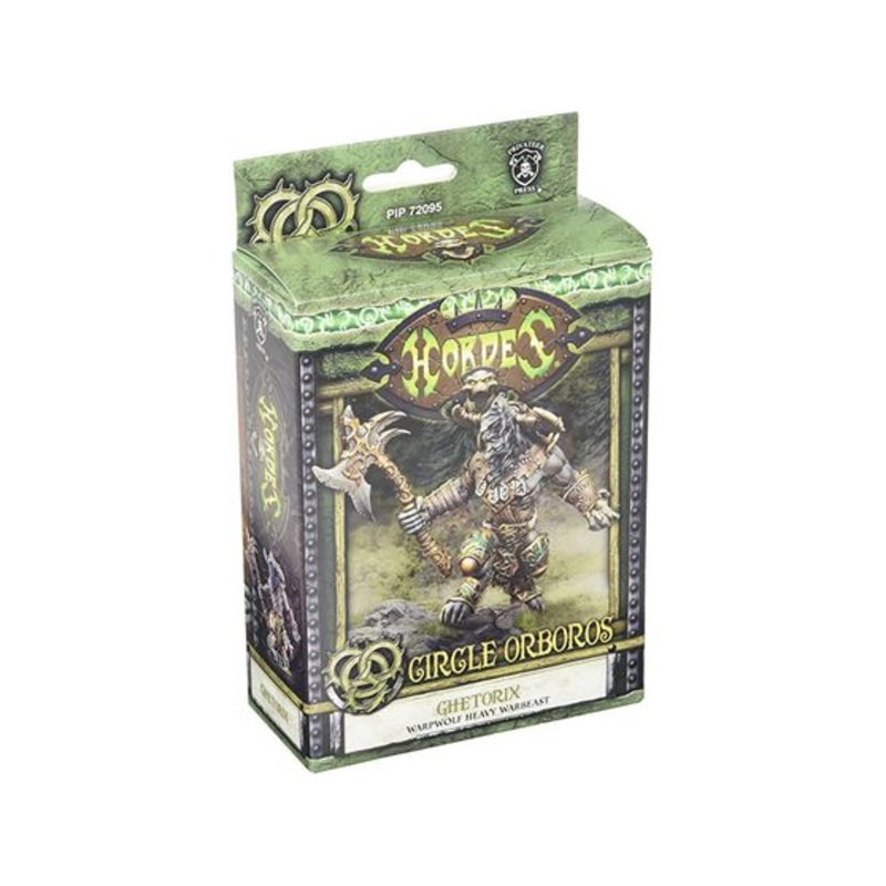 Privateer Press - Hordes - Circle Orboros - Ghetorix Warpwolf Heavy Warbeast - PIP 72095