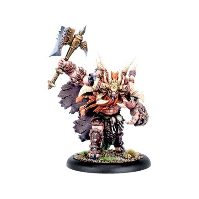 Privateer Press - Hordes - Circle Orboros - Kromac, Champion of the Wurm Warlock - PIP 72087
