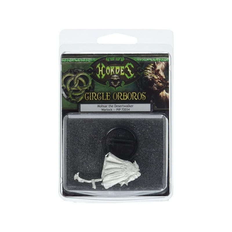 Privateer Press - Hordes - Circle Orboros - Mohsar the Desertwalker Warlock - PIP 72034