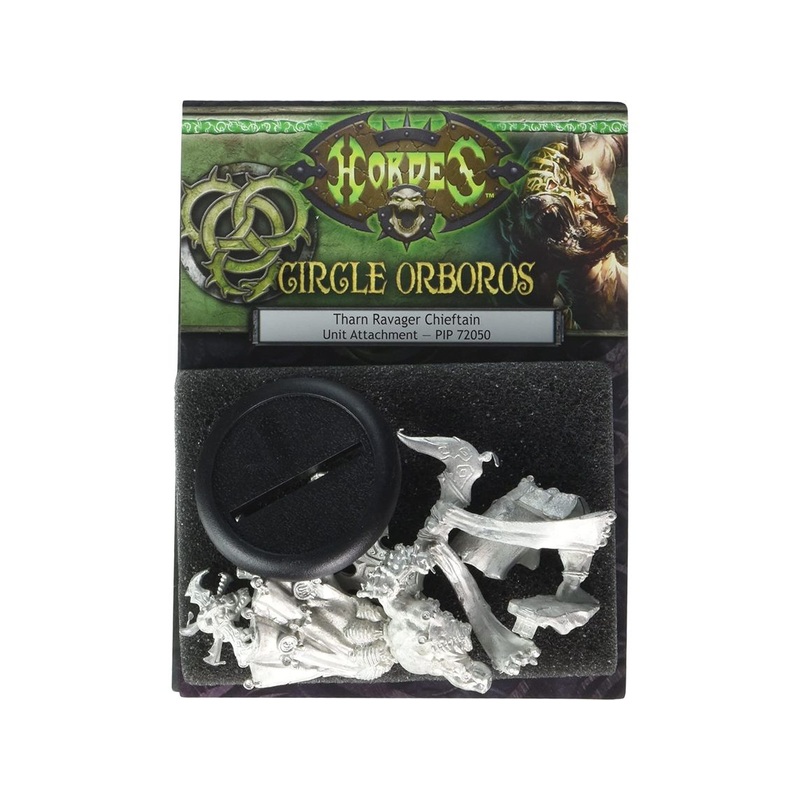 Privateer Press - Hordes - Circle Orboros - Tharn Ravager Chieftain Unit Attachment - PIP 72050