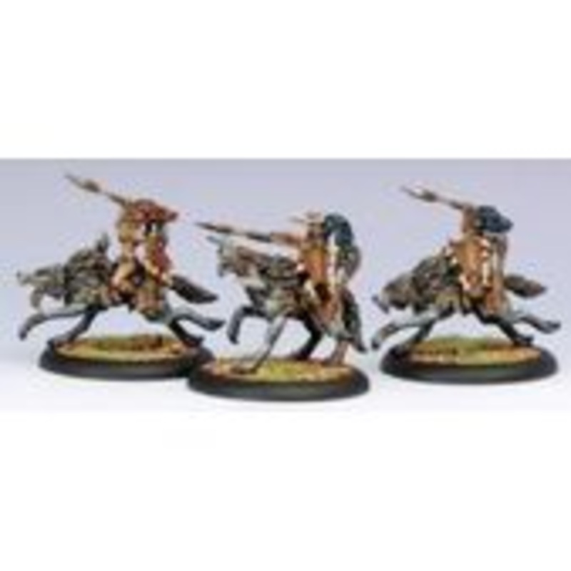 Privateer Press - Hordes - Circle Orboros - Tharn Wolf Riders - PIP 72024