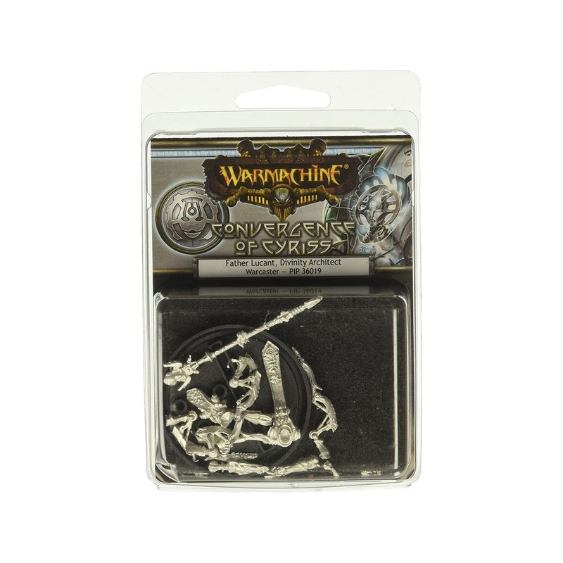 Privateer Press - Warmachine - Convergence of Cyriss - Father Lucant - Divinity of Architect - PIP 36019