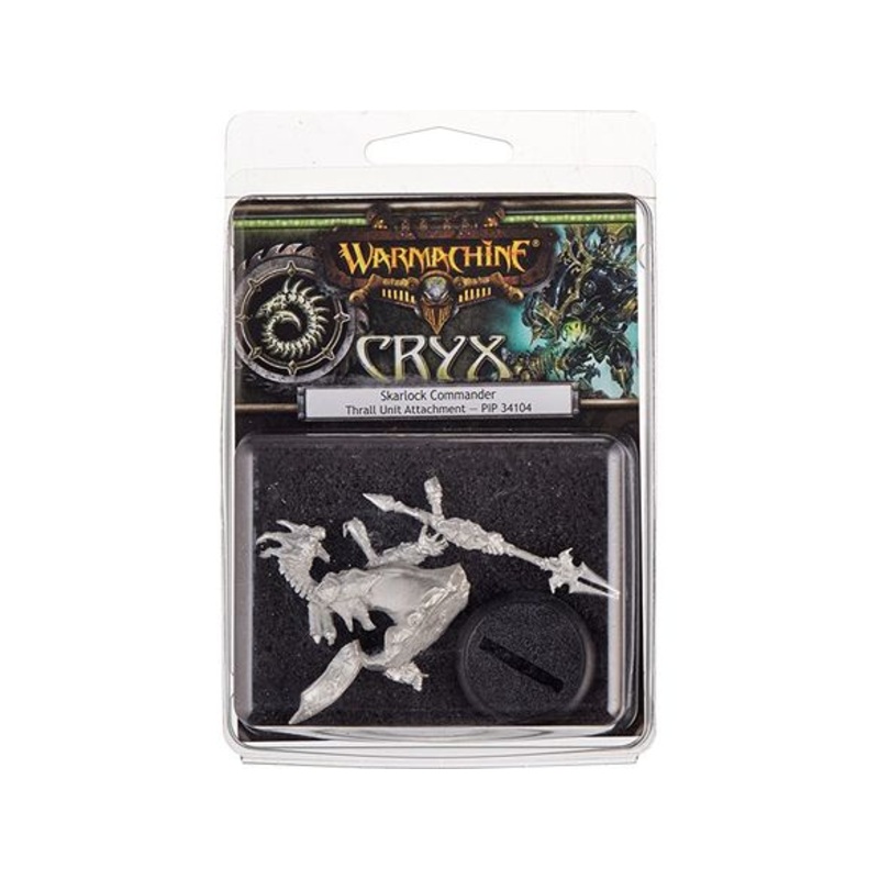 Privateer Press - Warmachine - Cryx - Skarlock Commander Unit Attachment - PIP 34104