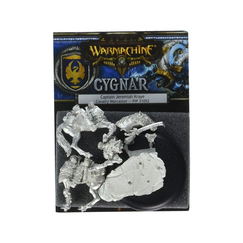 Privateer Press - Warmachine - Cygnar - Captain Jeremiah Kraye - PIP 31052