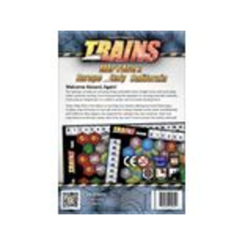 Alderac Entertainment Group - Trains Map Pack 2 - Europe Italy California