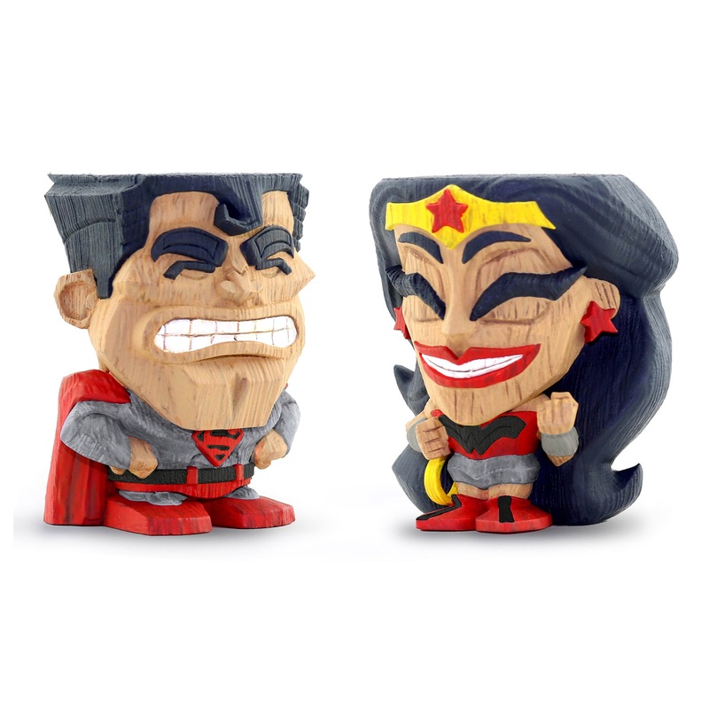 Crytozoic - DC - Teekeez - Red Son Superman & Wonderwoman - 2-pack