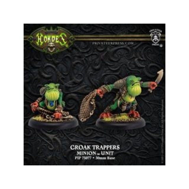 Privateer Press - Hordes - Minions - Croak Trappers Unit - PIP 75077