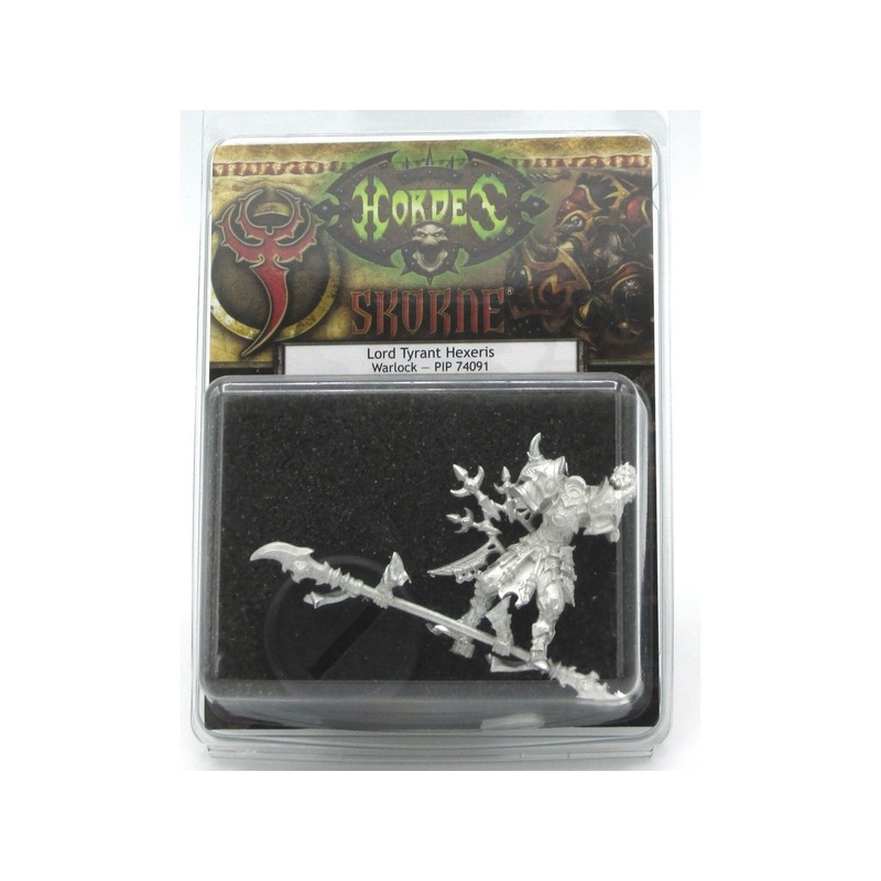 Privateer Press - Hordes - Skorne - Lord Tyrant Hexeris Warlock - PIP 74091