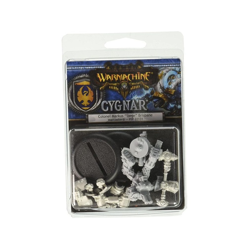 Privateer Press - Warmachine - Cygnar - Colonel Markus Siege Brisbane - PIP 31131
