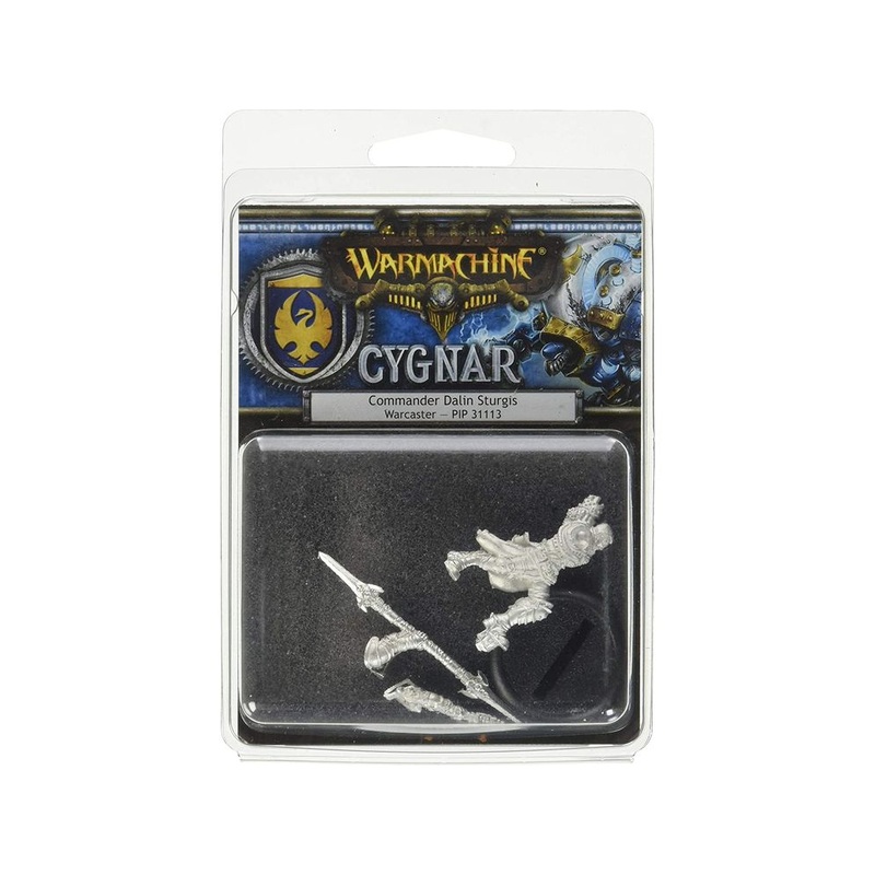 Privateer Press - Warmachine - Cygnar - Commander Dalin Sturgis - PIP 31113