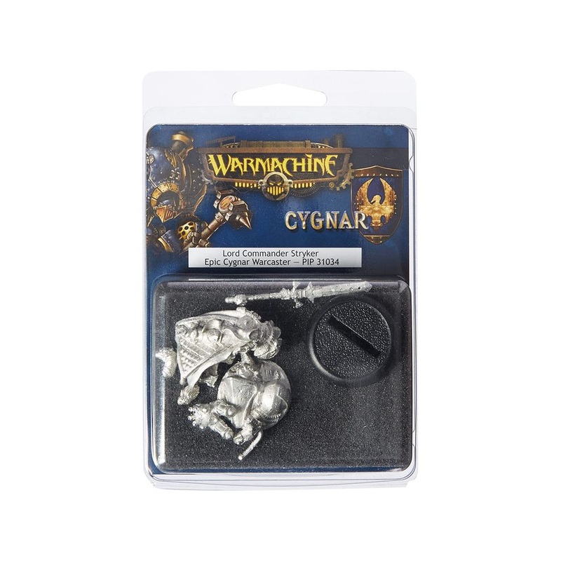 Privateer Press - Warmachine - Cygnar -Epic Lord Commander Stryker Warcaster - PIP 31034