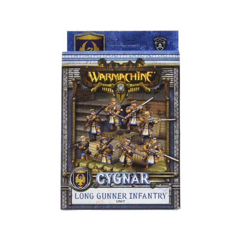 Privateer Press - Warmachine - Cygnar - Long Gunners Unit - PIP 31087