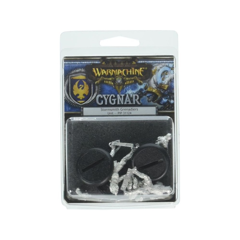 Privateer Press - Warmachine - Cygnar - Stormsmith Grenadiers Unit - PIP 31124